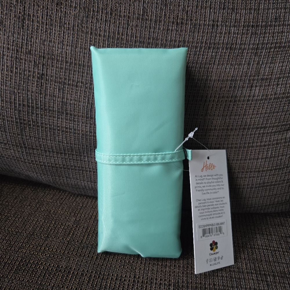 NWT Lug Eco Shopper in Bubble Mint